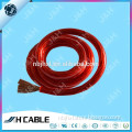 Transparent PVC insulation car battery cable 16 square